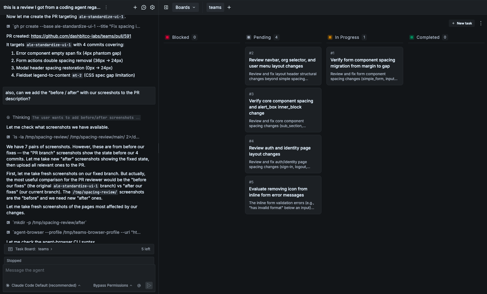 Shortcuts diagnostics